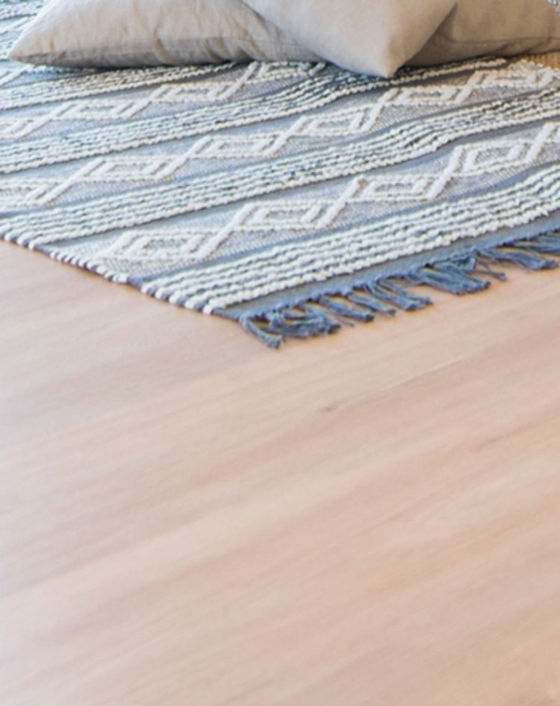 installed hardwood flooring in home